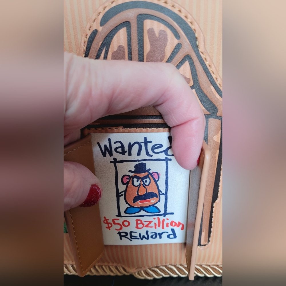 Toy Story 30th Anniversary Woody Saloon Mini Backpack - Picture 3 of 8
